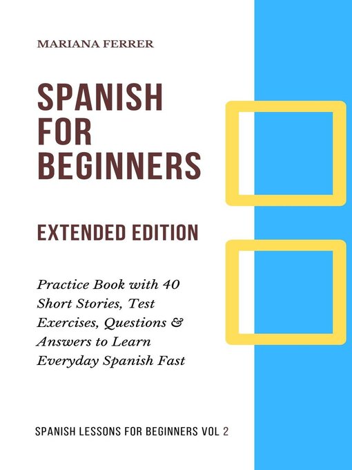Title details for Spanish for Beginners by Mariana Ferrer - Available
